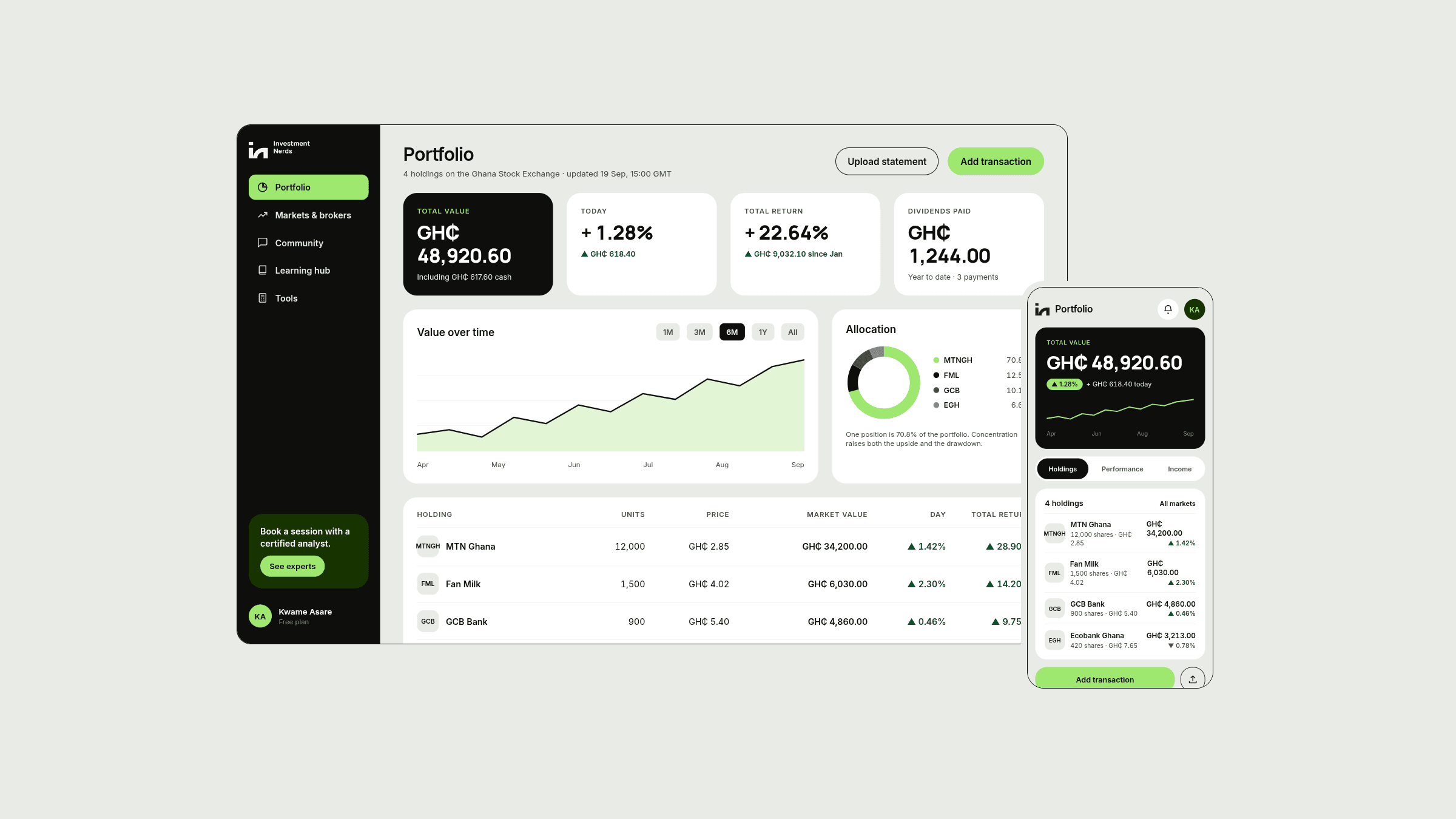 Investment Nerds screenshot